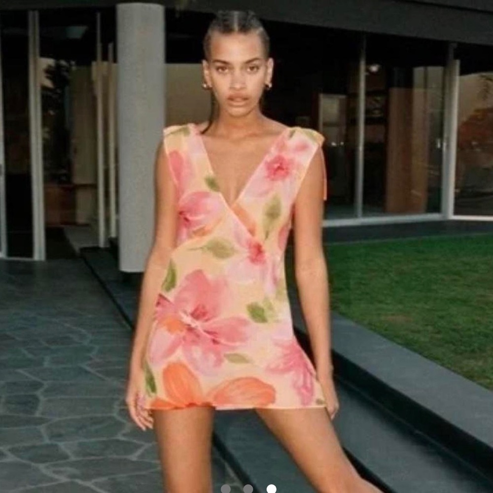 Lani With Jean Dress Mini Dress